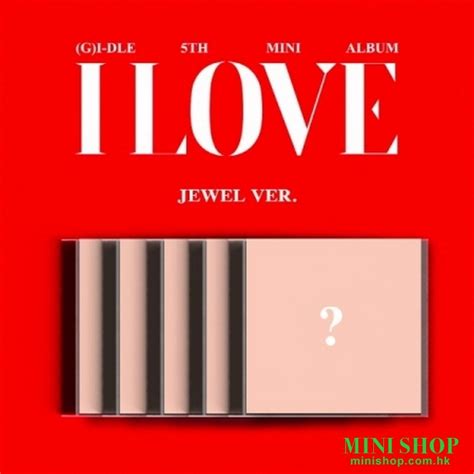 Gi Dle I Love 5th Mini Album Jewel Ver