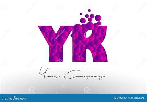 yk y k dots letter logo with purple bubbles texture stock vector illustration of typeface