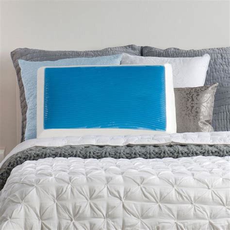 For stomach sleepers looking to lay their head on just. BioPEDIC Extreme Luxury Gusseted King-Size Memory Foam Bed Pillow-71016 - The Home Depot
