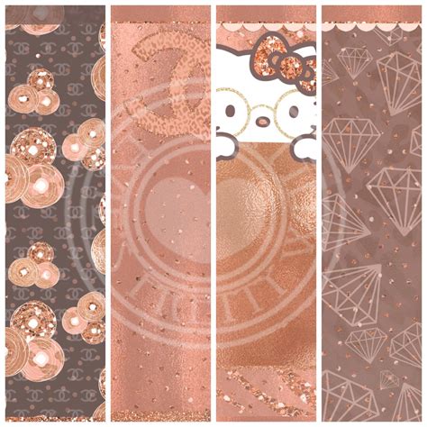 If you're in search of the best gold wallpapers, you've come to the right place. Pretty Walls: Rose gold 9 piece wallpaper set