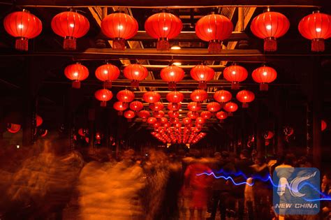 It falls on the first chinese lunar month which is called yuan month in old times. Things you need to know about Chinese Lantern Festival - Xinhua | English.news.cn