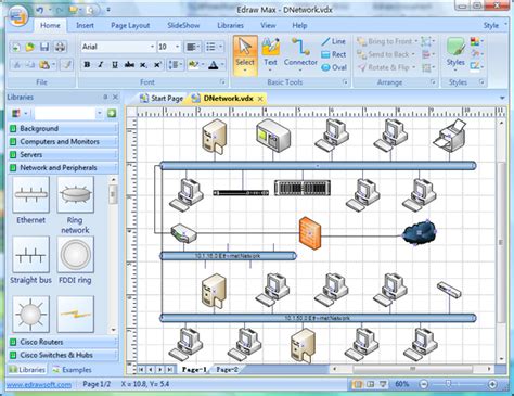 Visio Network Diagram Replacement Software Better Solution For