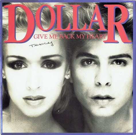 Dollar Give Me Back My Heart 1982 Vinyl Discogs