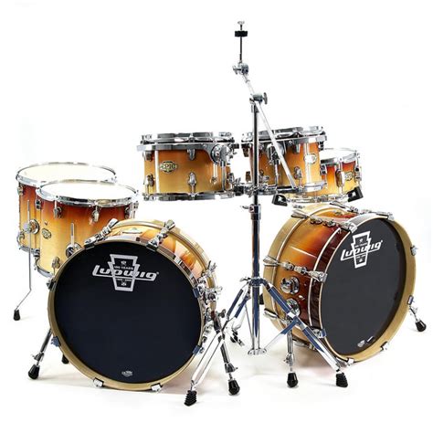 Ludwig Epic Modular Drum Kit In Tabak Fade Gear4music