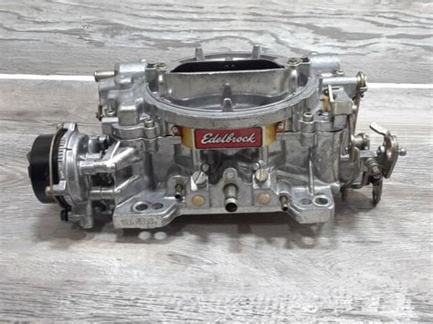 Edelbrock Weber 8867 600 Cfm 4 Barrel Carburetor For Sale Online Ebay