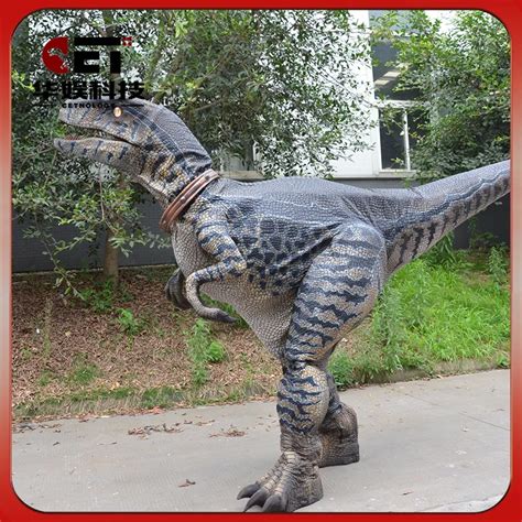 Dinosaur Costume Velociraptor Realistic Life Size Walking Dinosaur