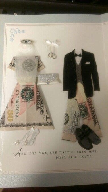 It's a good idea to have 10 to 20 percent. Wedding gift idea (Oragami money dress/trousers) | Wedding ...