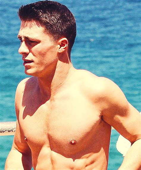 Vjbrendan Com Colton Haynes On The Beach