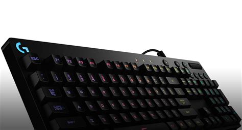 Logitechs G810 Orion Spectrum Gaming Keyboard Review