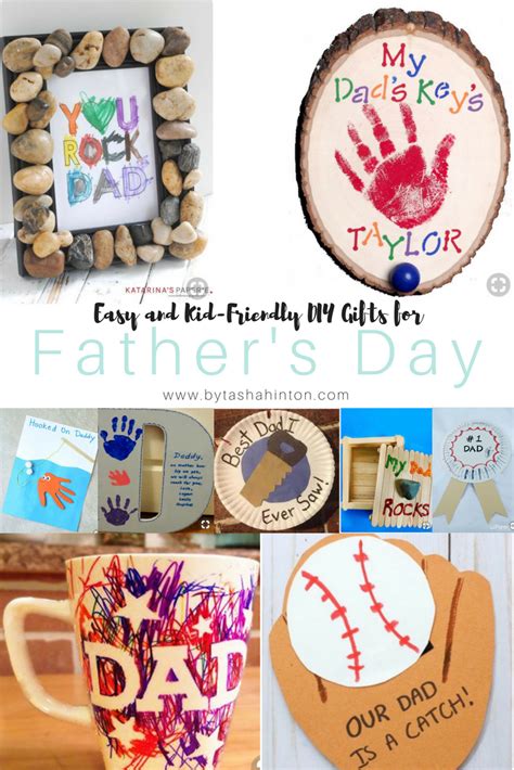 Looking for easy father's day crafts the kids can make? 15 Easy and Kid Friendly DIY Gifts for Father's Day