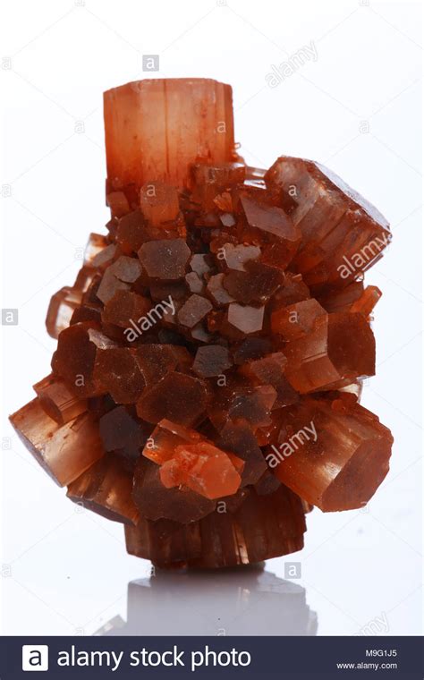 Aragonite And Calcite Mineral Stone Rock Geology Stock Photo Alamy