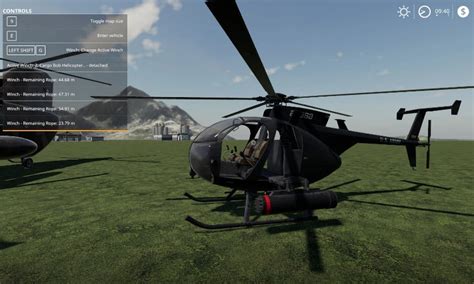 Fs19 Mh6 Little Bird Helicopter V100 4 Farming Simulator 19 17