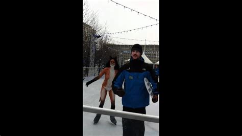 Monica Harris And Victoria Eisermann Do A Naked Ice Skate My Xxx Hot Girl