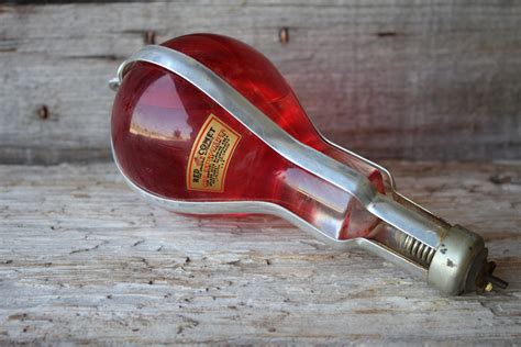 Antique Red Comet Fire Extinguisher Glass Firefighting Grenade Etsy