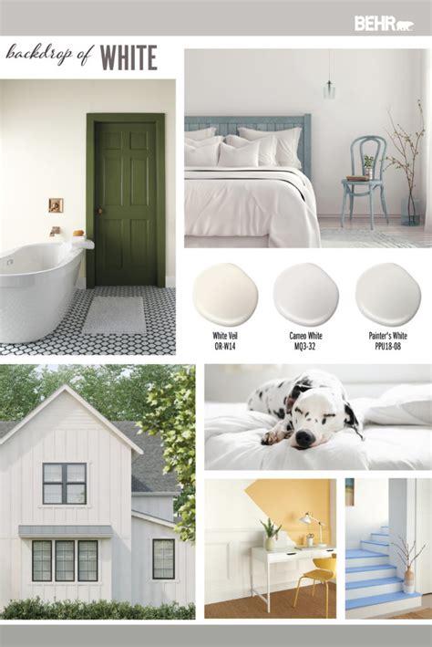 Lavender buds sparkle with refreshing notes of eucalyptus and green fir swirled with aromatic sage, white citrus, and warm tonka bean. Creating a Backdrop of White | Colorfully BEHR