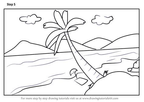 See more ideas about easy pictures to draw, pictures to draw, drawing sites. Step by Step How to Draw Summer Vacation Scenery ...