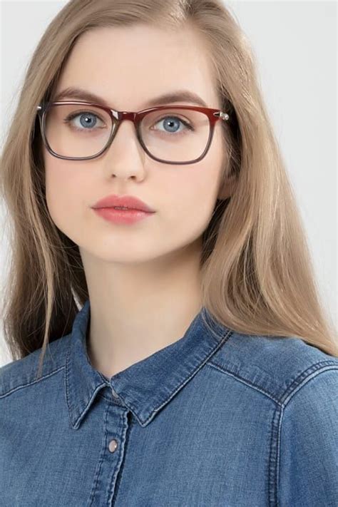 rooibos unique ombre frames in bold style eyebuydirect womens glasses frames eyeglasses