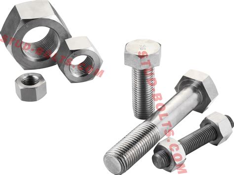 Astm A Stainless Steel Stud Bolt Set Stud Bolts Nuts Alloy
