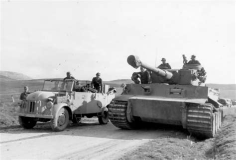 Tiger I Number 131 Of Schwere Abteilung 501 In Tunisia Dak Afrika Korps