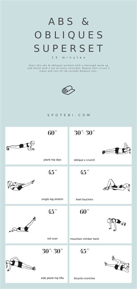 15 minute abs and obliques superset pilates core exercises core pilates pilates workout