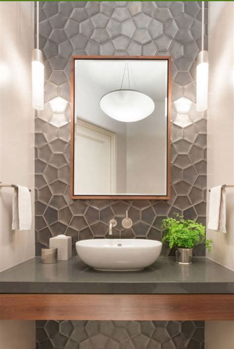 Do you have a small entryway powder bathroom? 59 Phenomenal Powder Room Ideas & Half Bath Designs ...