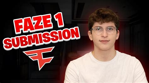 My Official Faze 1 Submission Fazexlr8 Faze1 Youtube