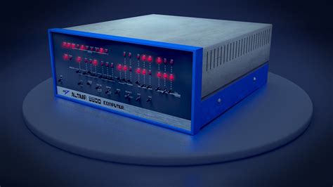 Altair 8800 By Steven Lpaltair 8800 Is A Old Computer This Illustration