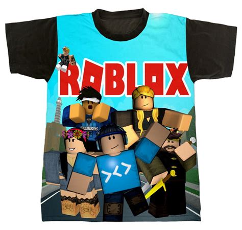 Camisetas De Roblox Para Niñas Etiqueta Engomada De La Etiqueta De La