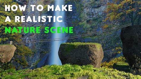 How To Make A Realistic Scene In Blender Blender Tutorial Blender