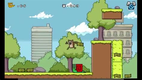 Regular Show Mordecai And Rigby In 8bit Land Gameplay Nintendo 3ds
