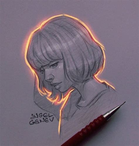 Este ilustrador crea efectos de luz excepcionales en sus dibujos. - Pctr UP