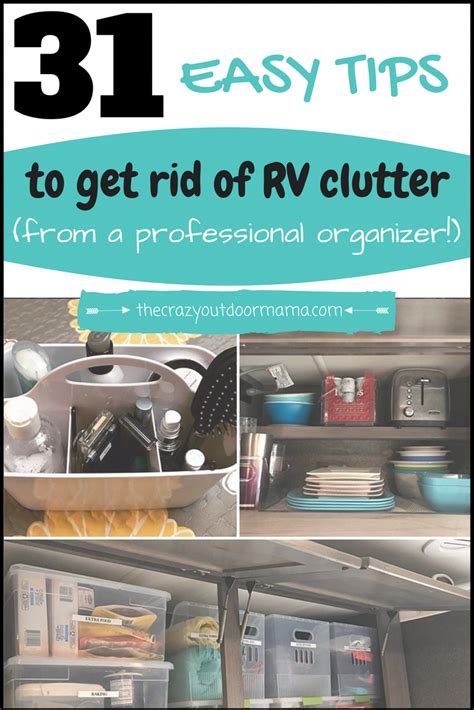 this is an awesome guide to how to organize your camper or rv especially problem areas like