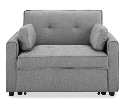 Serta Cambridge Gray Twin Convertible Sleeper Sofa Big Lots Multi