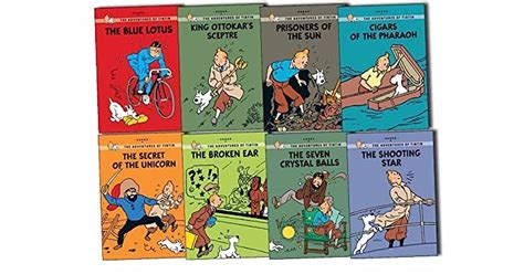 Adventures Of Tintin Young Readers 8 Books Collection Pack Set By Hergé