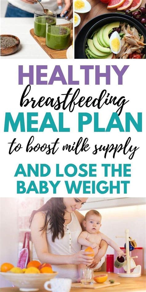 Diet Meal Plans For Breastfeeding Moms