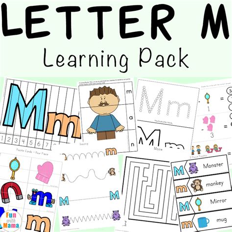 Letter M Activities For Letter Of The Week Fun With Mama