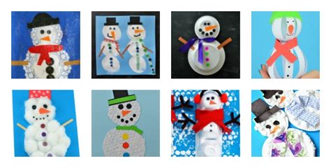 23 Fun And Cute Snowman Crafts For Kids The Resourceful Mama