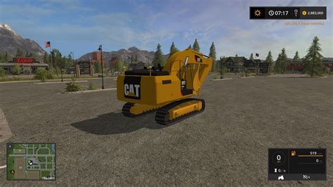 Caterpillar 329e Excavator V10 Fs17 Farming Simulator 2022 Mod Ls