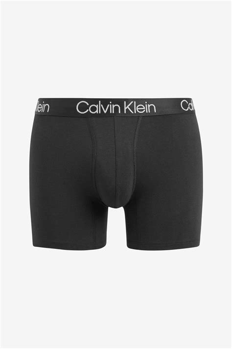 Buy Calvin Klein Black Modern Structure Boxer Briefs 3 Pack From Next Usa
