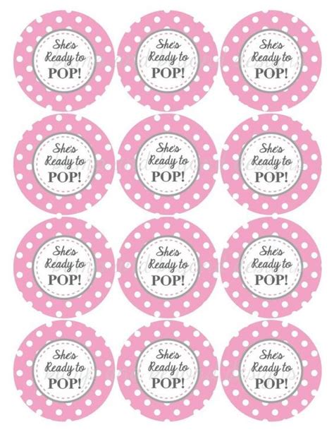 Create your own custom baby shower invitation in minutes. Ready to Pop Printable Labels Free | Free baby shower printables, Baby shower labels, Nautical ...