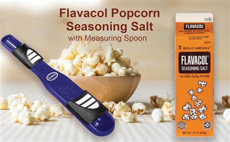 Gold Medal Flavacol Seasoning Popcorn Salt 35 Oz Bundled