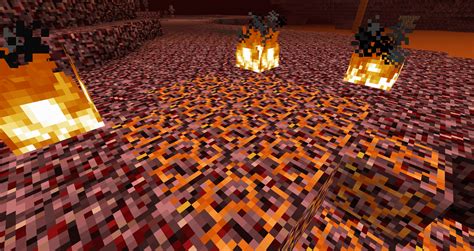 Retextured Magma Blocks To Blend In With Netherrack Rminecraft