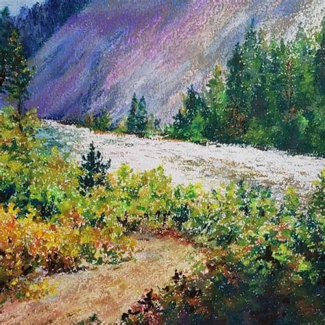 Oil Pastels Landscape With 10 Easy Steps 2022 In