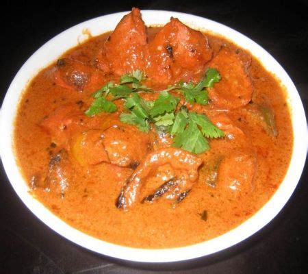 Serve chicken tikka masala with lime. Shrimp Tikka Masala