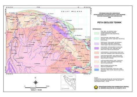 Peta Geoteknik Lhokseumawe Katalog Peta Banda Aceh