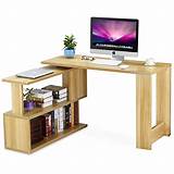 Pictures of L Shaped Desk With Shelves