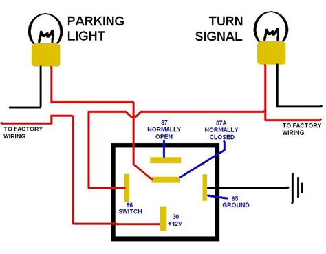 Wiring Diagram For Pin Relay For Drl With Turn Signal Wire