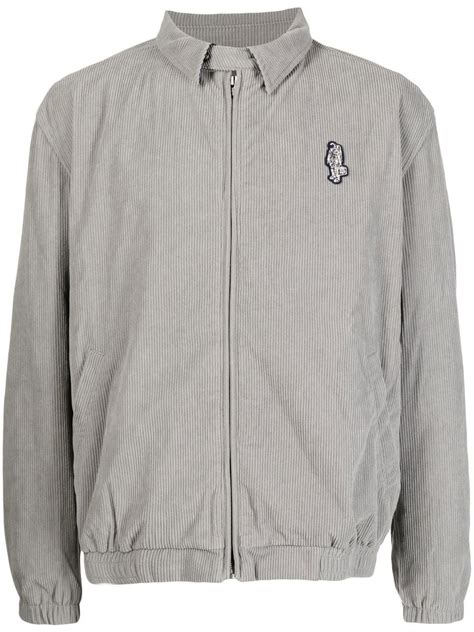 Billionaire Boys Club Logo Print Zip Up Shirt Jacket Smart Closet