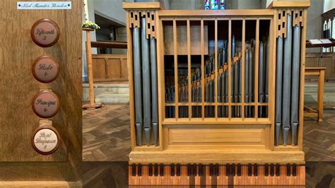 Noel Mander Chamber Organ Hauptwerk Sample Set Youtube