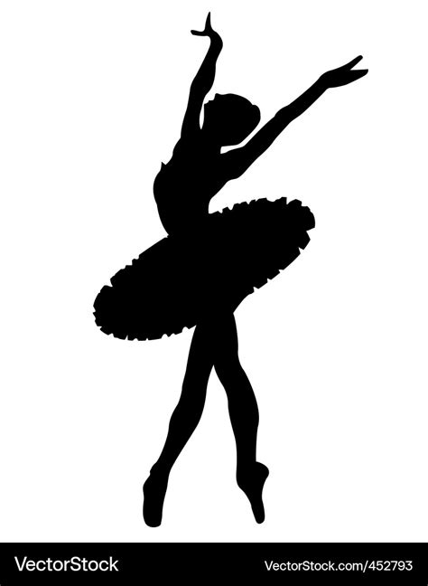 Ballet Dancer Silhouette Vector Graphics Silueta Bail Vrogue Co